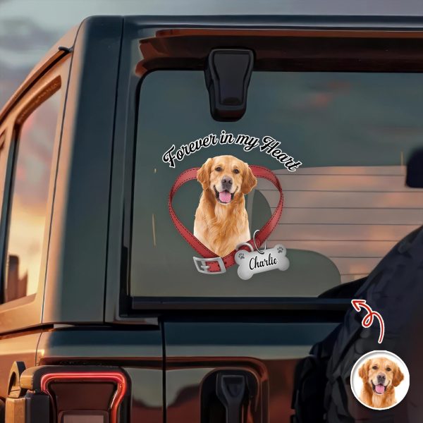 Custom Dog Memorial Car Decal